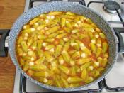 Nohutlu Bamya Yemeği