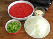 Etsiz Patlıcan Yemeği