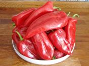 Fırında Kapya Biber Közleme