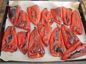 Fırında Kapya Biber Közleme