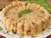 Etli Mantarlı Pilav
