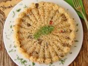 Etli Mantarlı Pilav