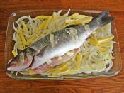 Fırında Sebzeli Levrek