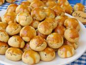 Çörek Otlu Mini Kurabiye
