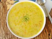 Sebzeli Kabak Çorbası