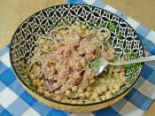 Nohutlu Ton Balığı Salatası