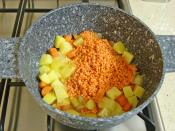 Patatesli Havuçlu Mercimek Çorbası