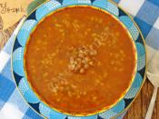 Bulgurlu Yeşil Mercimek Çorbası