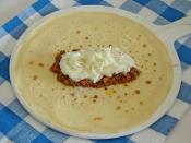 Beşamelli Kıymalı Krep Sarma