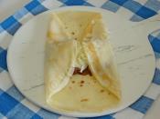 Beşamelli Kıymalı Krep Sarma