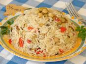 Patlıcanlı Nohutlu Pilav