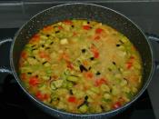 Patlıcanlı Nohutlu Pilav