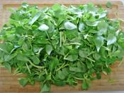 Bulgurlu Semizotu Yemeği