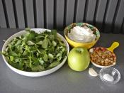 Ekşi Elmalı Semizotu Salatası