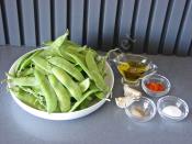 Fırında Yaprak Bezelye