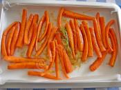 Fırınlanmış Havuç Mezesi