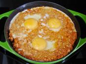 Salçalı Peynirli Yumurta