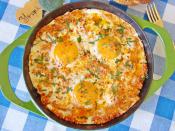 Salçalı Peynirli Yumurta