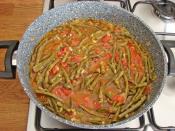 Ege Usulü Taze Börülce Yemeği