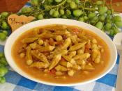 Koruklu Bamya Yemeği