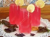 Limonlu Reyhan Şerbeti