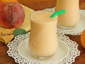 Şeftalili Milkshake