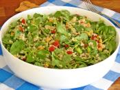 Semizotlu Bulgur Salatası