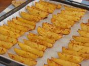 Baked Potato Wedges Recipe