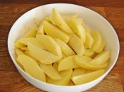 Baked Potato Wedges Recipe