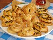 Mahlepli Tuzlu Kurabiye