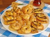 Mahlepli Tuzlu Kurabiye