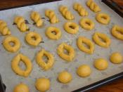 Mahlepli Tuzlu Kurabiye