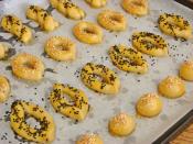 Mahlepli Tuzlu Kurabiye