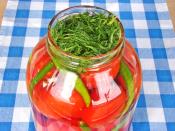 Kırmızı Domates Turşusu