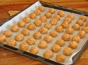 Sirkeli Susamlı Kurabiye