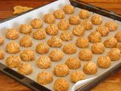 Sirkeli Susamlı Kurabiye