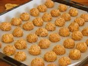 Sirkeli Susamlı Kurabiye