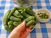 Sirkesiz Limonsuz Kornişon Turşusu