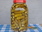 Soğuk Suyla Salatalık Turşusu