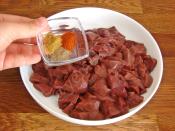 Süt İle Ciğer Marinesi