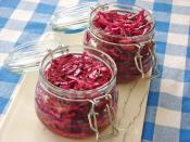 Hızlı Mor Lahana Turşusu