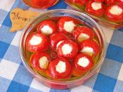 Peynir Dolgulu Kiraz Biberi Turşusu