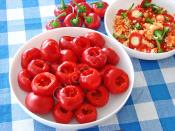 Peynir Dolgulu Kiraz Biberi Turşusu