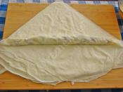 Kıymalı Gül Böreği