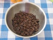 İki Malzemeli Çikolatalı Tatlı