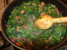 Patates Püreli Ispanaklı Graten