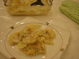 Kremalı Fırında Patates