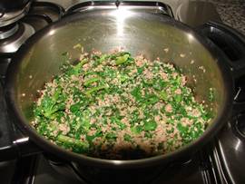 Ispanaklı Kıymalı Graten