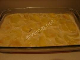 Kremalı Fırında Patates