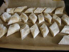 Tahinli Cevizli Tatlı (Baklavalık Yufka İle)